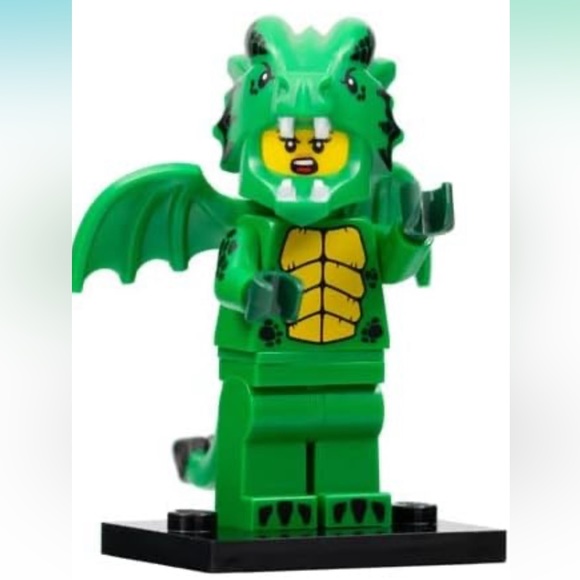 Lego 🐲Series 23 Green Dragon Costume - Picture 8 of 8
